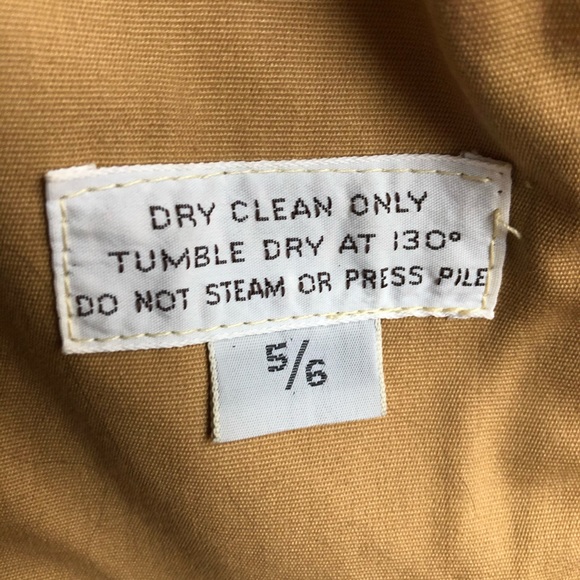 London Fog Hooded Short Trench Coat Jacket Khaki S - Picture 6 of 8